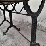 Bistrot table in fonte 1900 1m50