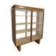 Vintage wardrobe with glass doors