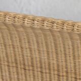 Daybed/ sofa in rattan, 1990’s