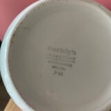 vintage vase Burleigh Ironstone Birds of paradise