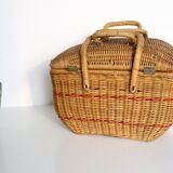 Wicker basket, picnic basket
