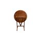 Vintage French Cherry Wood Vigneron Side Table, 1980s