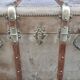 Malle auto travel trunk made of pigskin