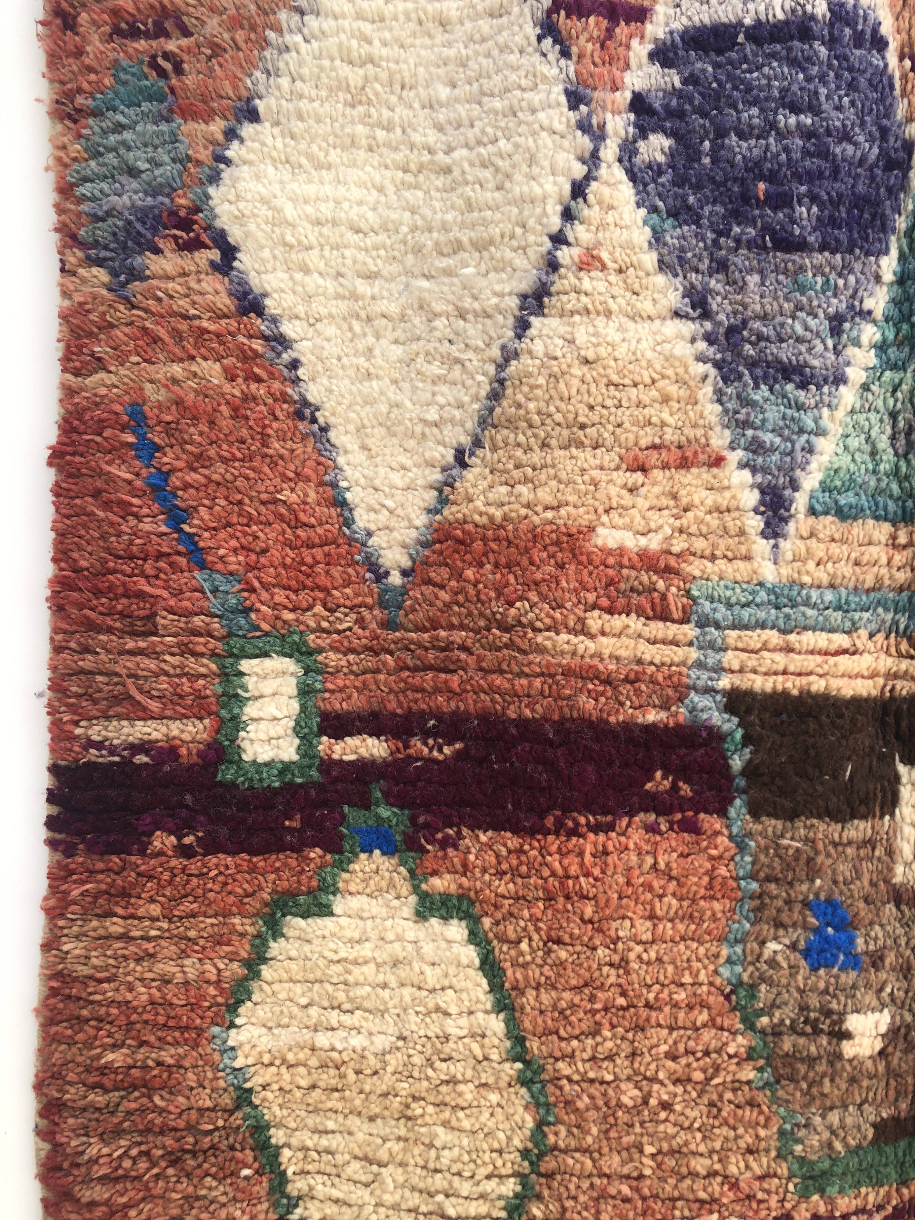 Moroccan Berber carpet Boujaad 2,44x1.46m