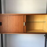 Scandinavian modular bookcase Pira Mobel system year 60