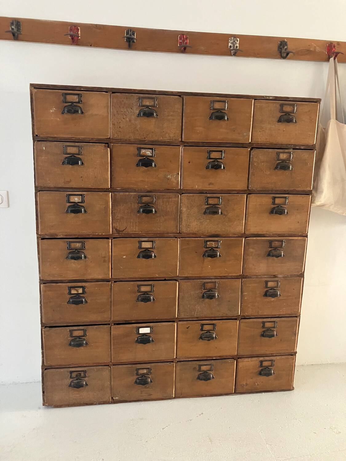 28-drawer craft cabinet