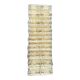 Contemporary Brass and Murano Glass Flush Mount Wall Sconces — Pair