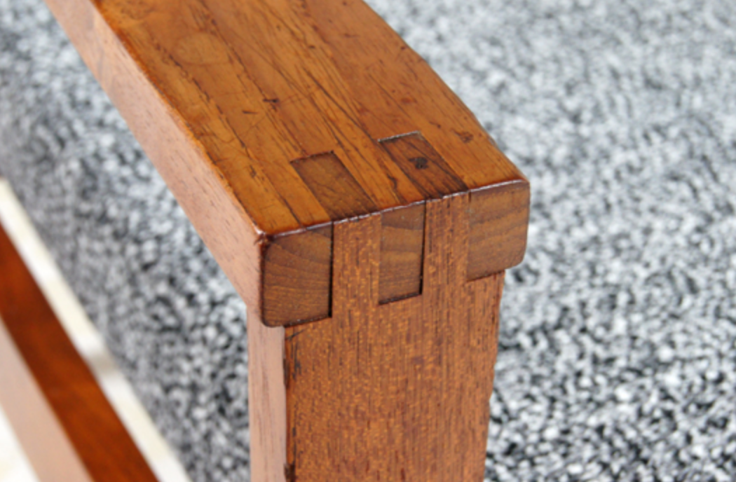 Vintage teak chair retro 1960s