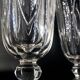 3 verres géants baccarat 280ml m.à feuilles