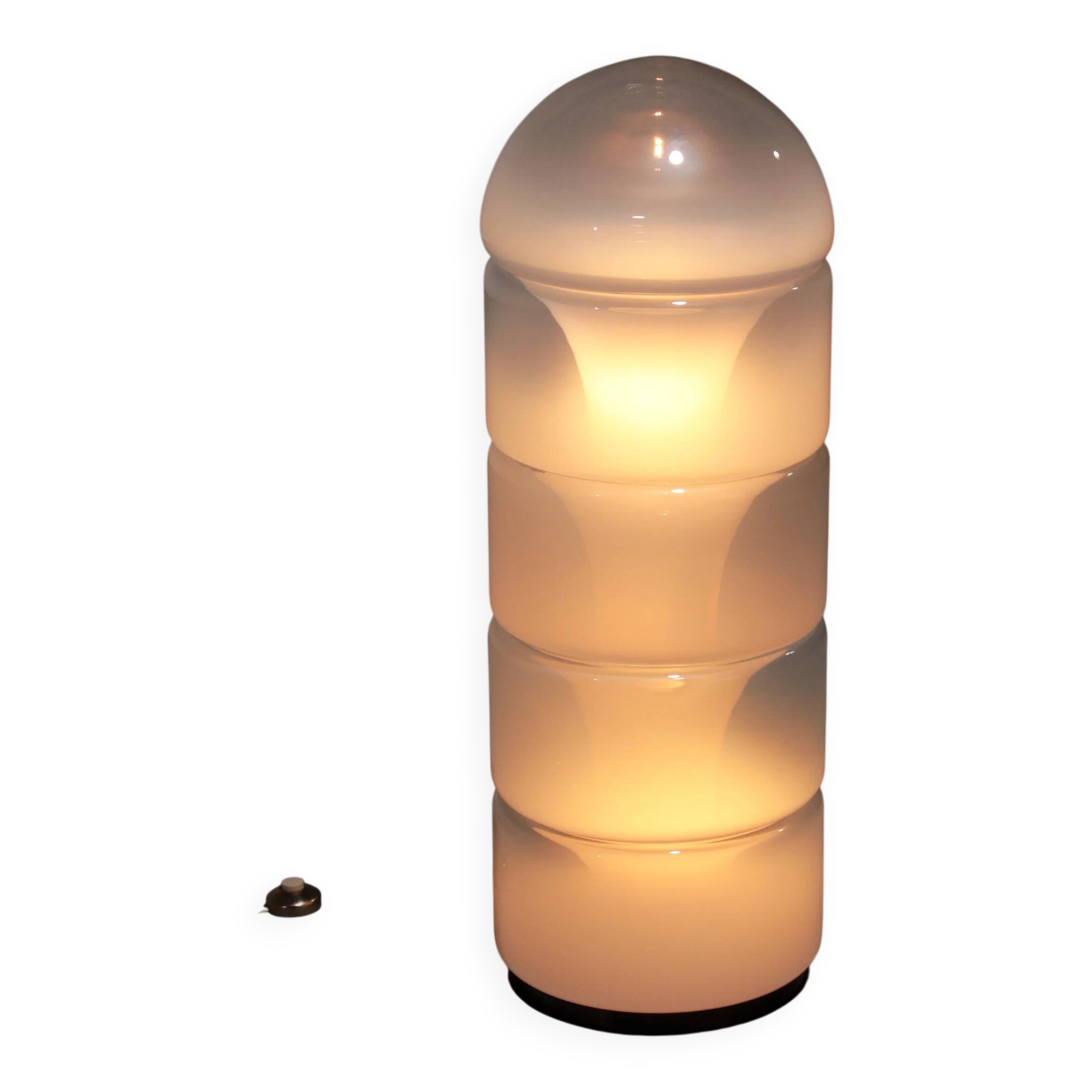 Lampadaire « Sfumato » LT 316 de Carlo Nason pour Mazzega, années 1970