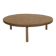 Vintage coffee table | Natural stone | Stainless steel | Brutalist