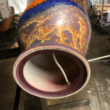 Ceramic floor lamp 1950 vintage