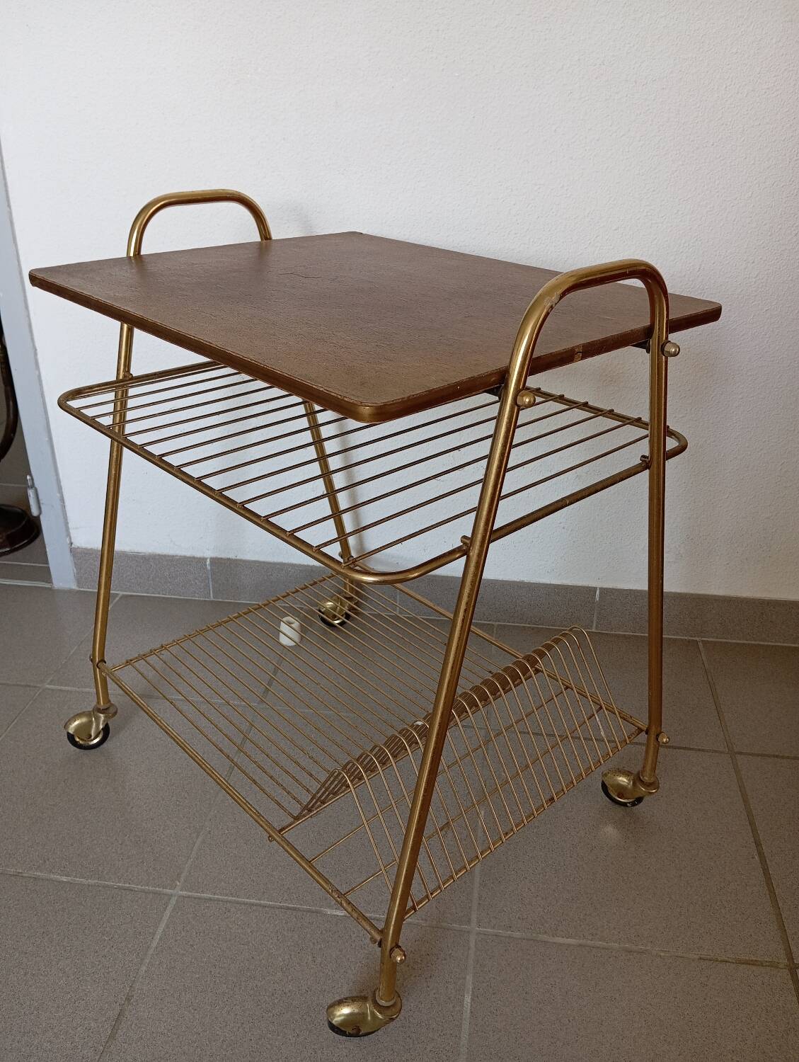 Desserte/range vinyles vintage