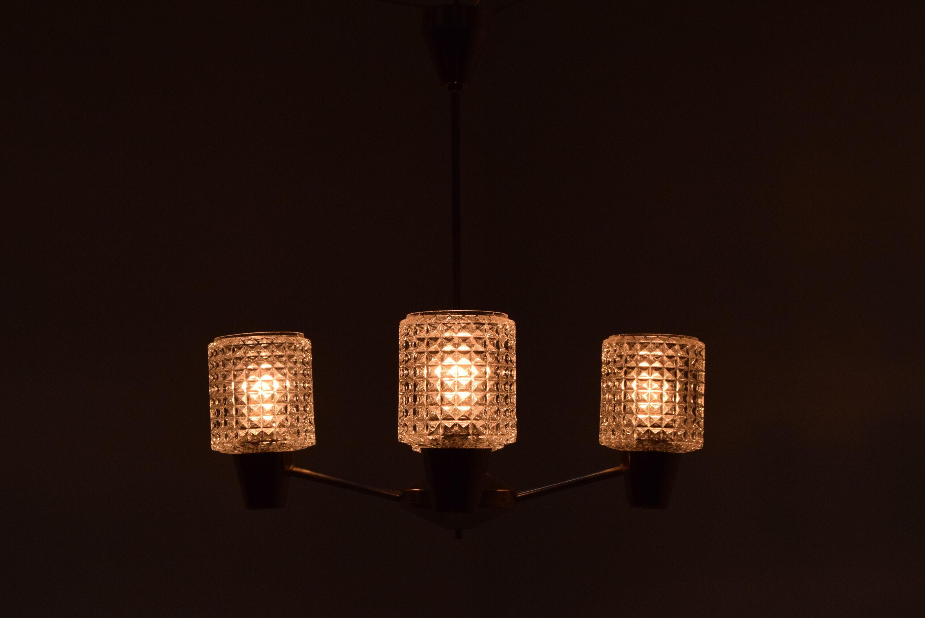 Mid-century Chandelier By Kamenicky  Senov,1960‘s.