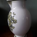 Vintage vase with herbalist pot decor