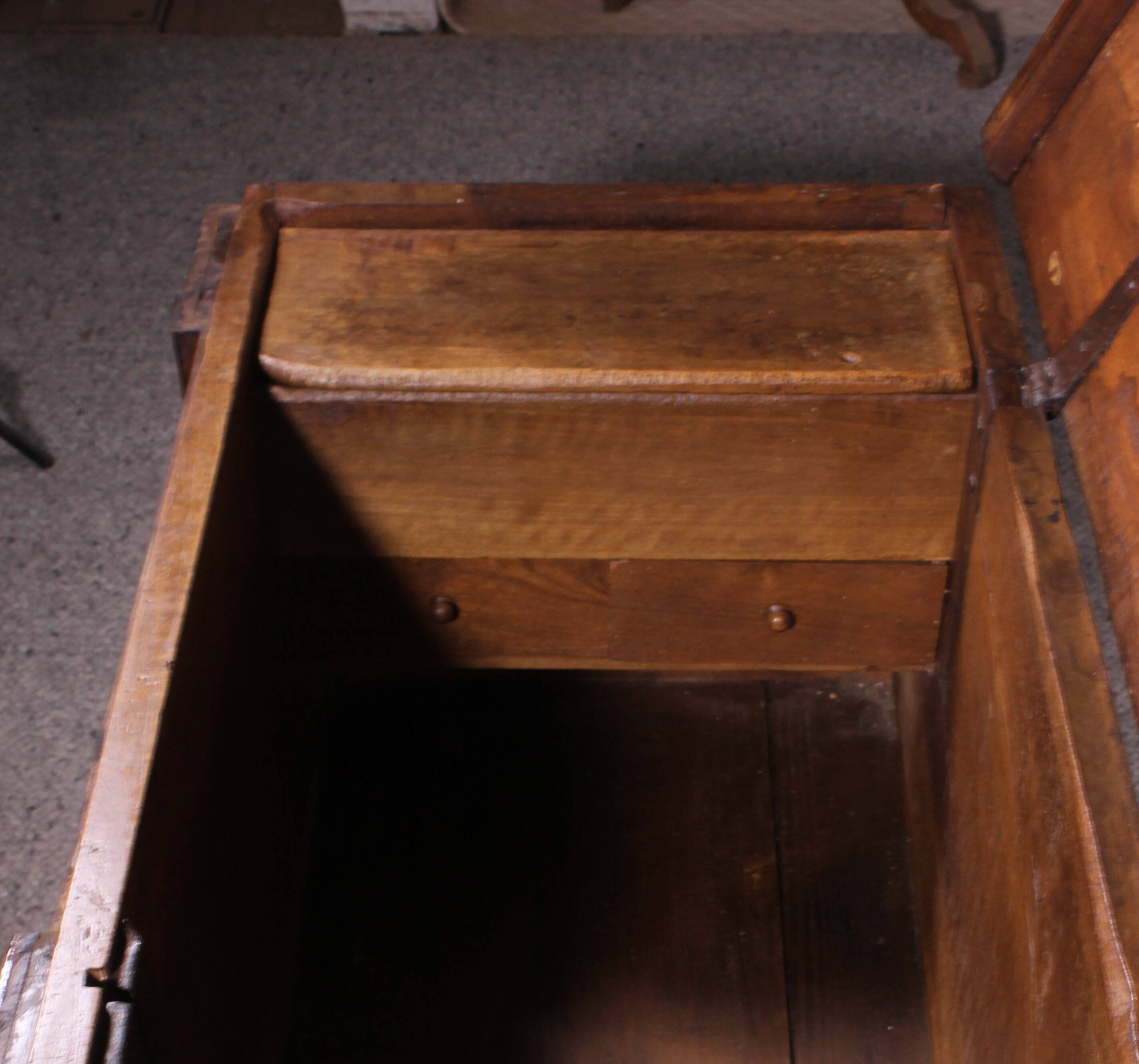 Italian Renaissance Walnut Chest - 16th Century