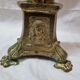 Church candlestick, lion's feet, nineteenth century