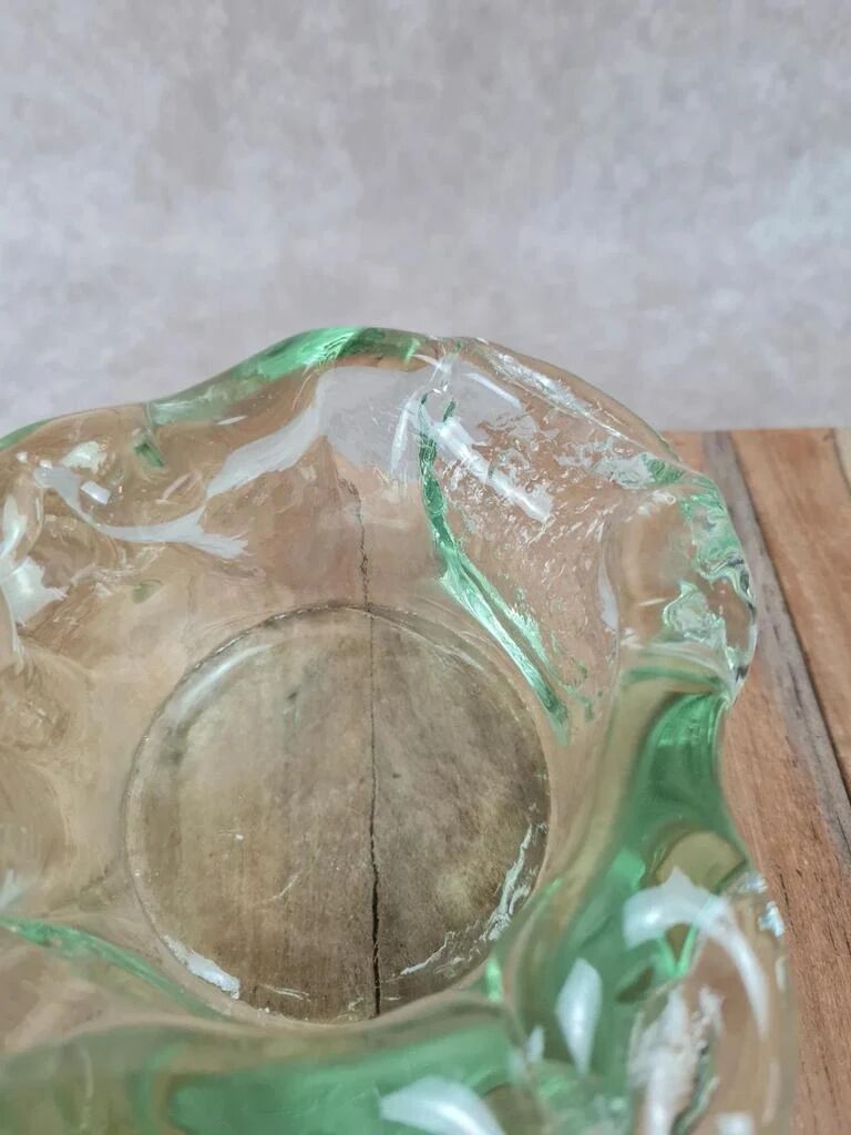 Vintage glass ashtray or catchall.
