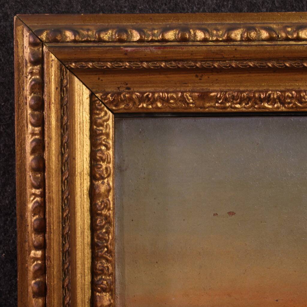 Peinture orientaliste raffinée du XIXe siècle
