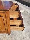 Louis xv tombeau chest of drawers in walnut 2 drawers from the 18th century