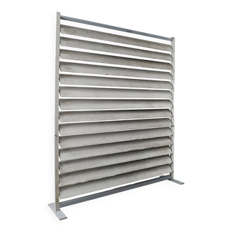 Large Jean Prouvé Brise de Soleil Aluminium Sun Shutter Panel, 1950s