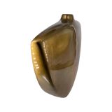 Gold Fail Porcelain Vase Yan Zehn Stork