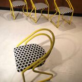 4 vintage chairs circa 1980