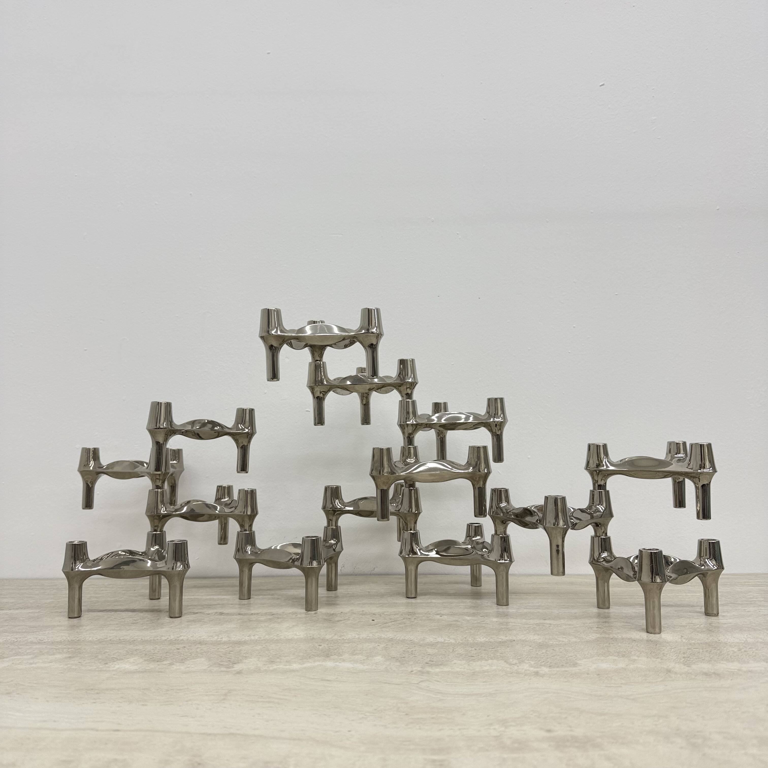 Large XL Candlestick by Fritz Nagel & Ceasar Stoffi and manufactured by BMF