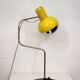 Vintage yellow table lamp by Josef Hůrka for Napako, Czechoslovakia 1970