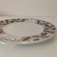 Moulin des Loups openwork dish, "Canada" model – blue and orange Imari decoration