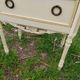Antique Louis XVI style chest of drawers with marble top