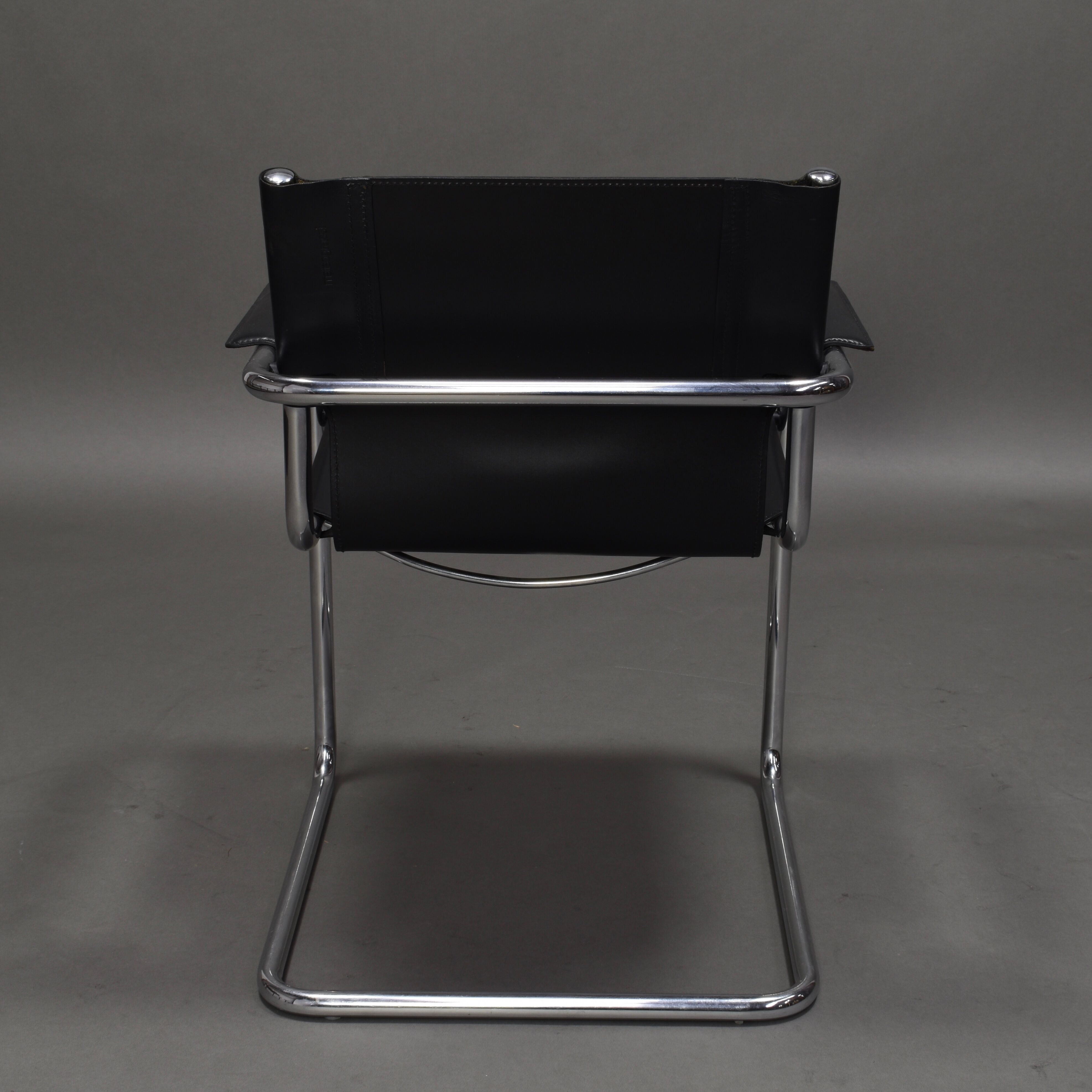 Tubular Bauhaus MG5 Chair by Mart Stam for Matteo Grassi, Italy, 1970s