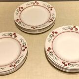 6 small Villeroy & Boch art-deco plates