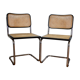 Chaises Cesca B32 par Marcel Breuer cannées