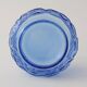 Set of 3 Vintage IVIMA Blue Glass Dessert Bowls, 1960s