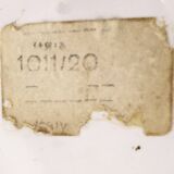 ceramic vase or footed bowl with floral decoration Italy 1960s