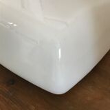 Vintage square opaline sconce