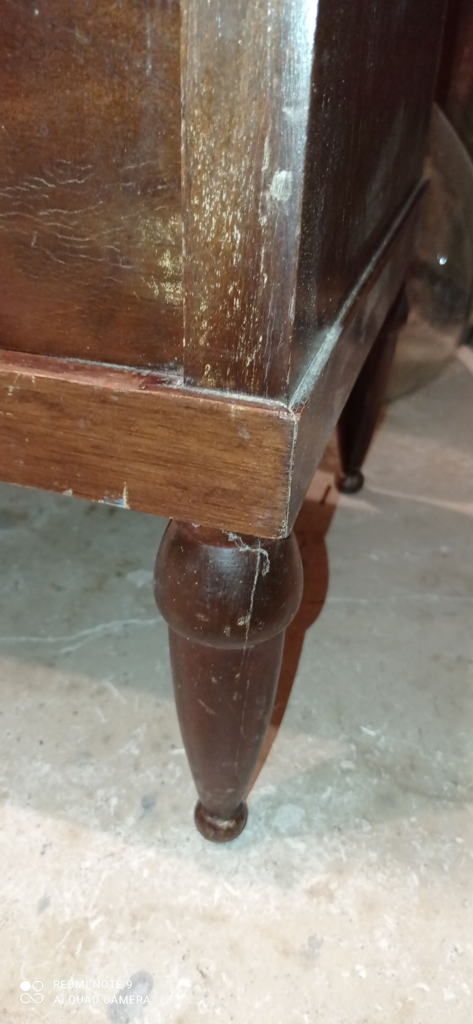 Antique entryway or bedside cabinet