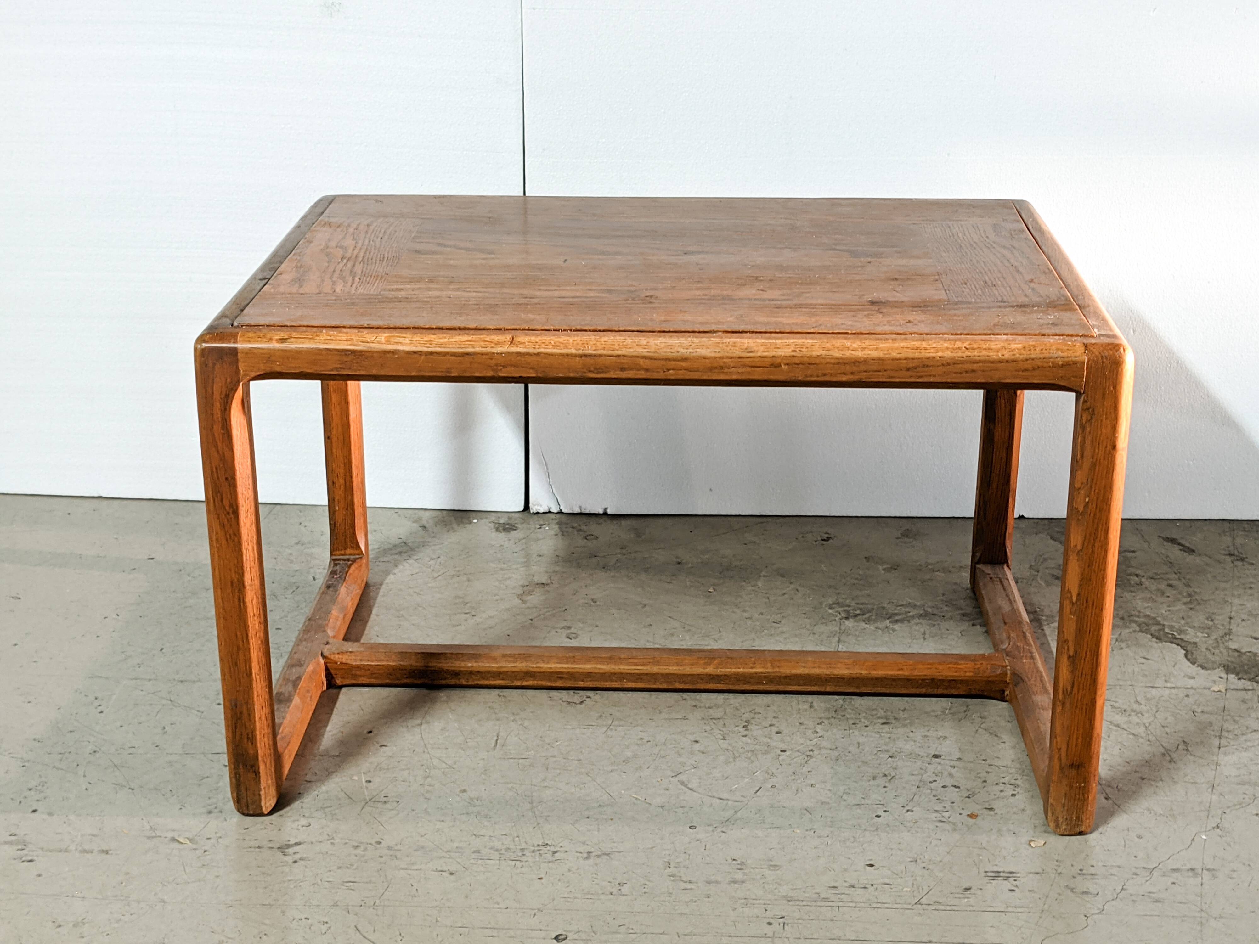Vintage rectangular rosewood coffee table, Scandinavian design