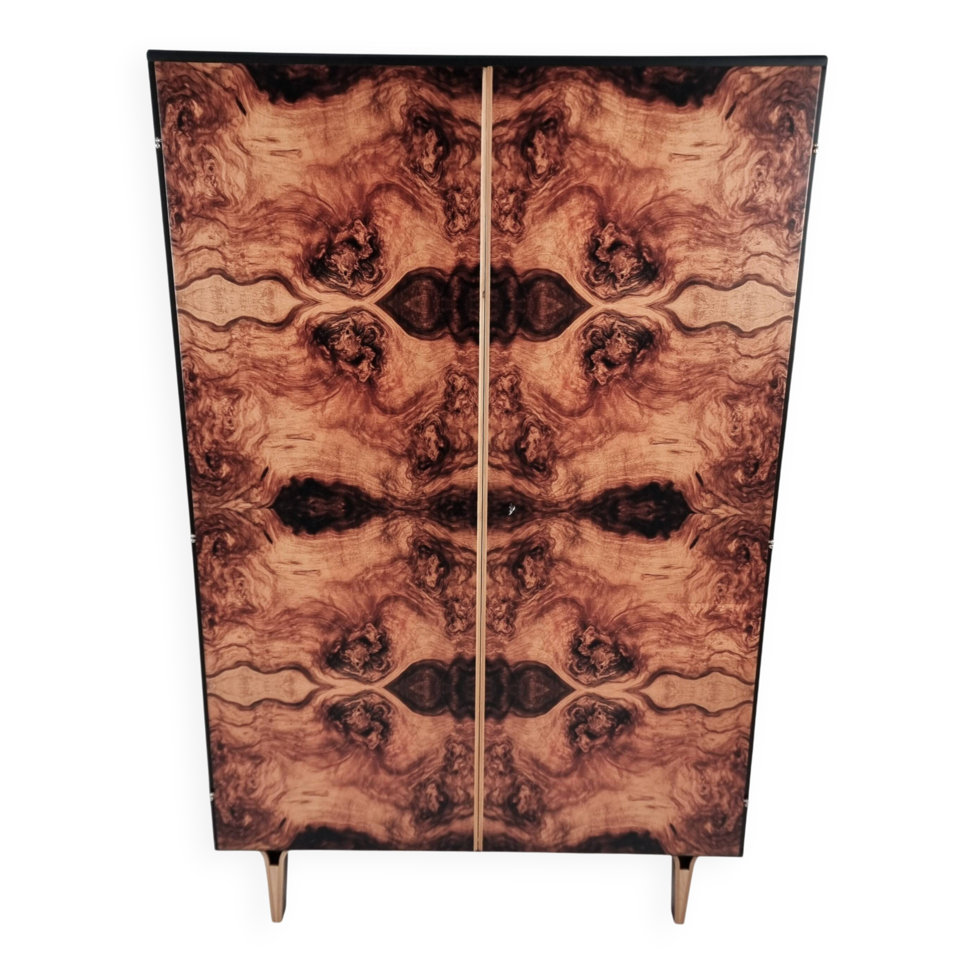 Vintage wardrobe in ash, 1970s