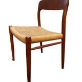 6 chaises Niels Otto Moller modéle 75
