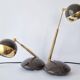 Pair of Midcentury Telescope Table Lamps Eichhoff Werke, Germany, 1970s