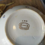 Salad bowl decorated with Poreylor flower