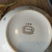Salad bowl decorated with Poreylor flower
