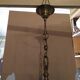 5-pointed gilded bronze chandelier