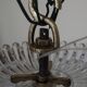 Napoleon III chandelier with crystal pendants, signed Portieux, 19th century.