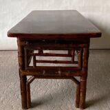 Table basse en bambou