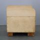 Pair of Art Deco burl wood nightstands, Czechoslovakia, 1940s