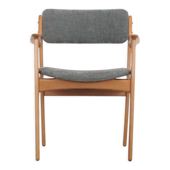 Fauteuil en hêtre, design danois, années 1960, designer: Erik Buch