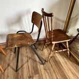 Set of 4 mismatched chairs